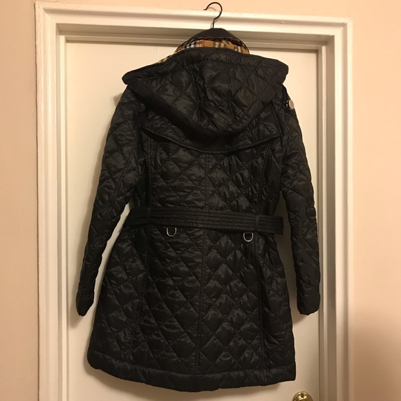 SOLD...Burberry Baughton Quilted Coat - Picture 8 of 8